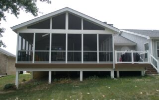 Low maintenance porch