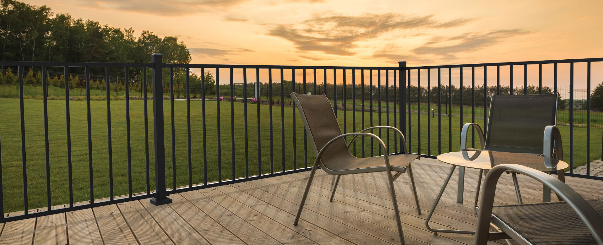 St. Louis Steel Deck Railing